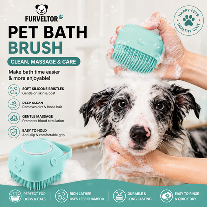 Pet Bath Brush