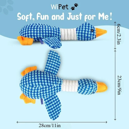 Furveltor™ Interactive Squeaky Duck Toy