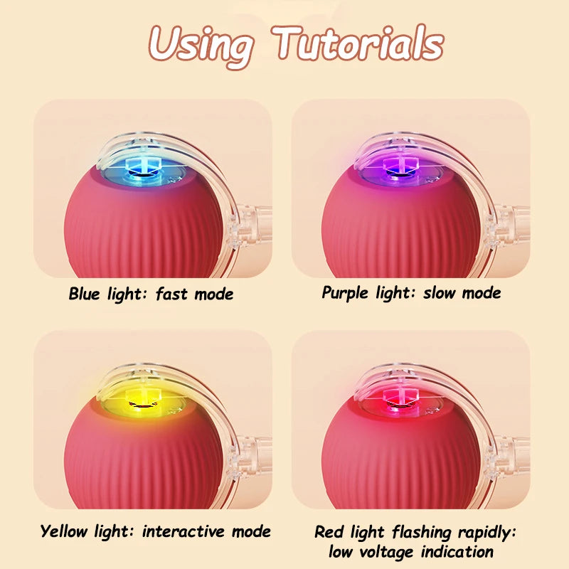 Automatic Interactive Cat Ball Toy