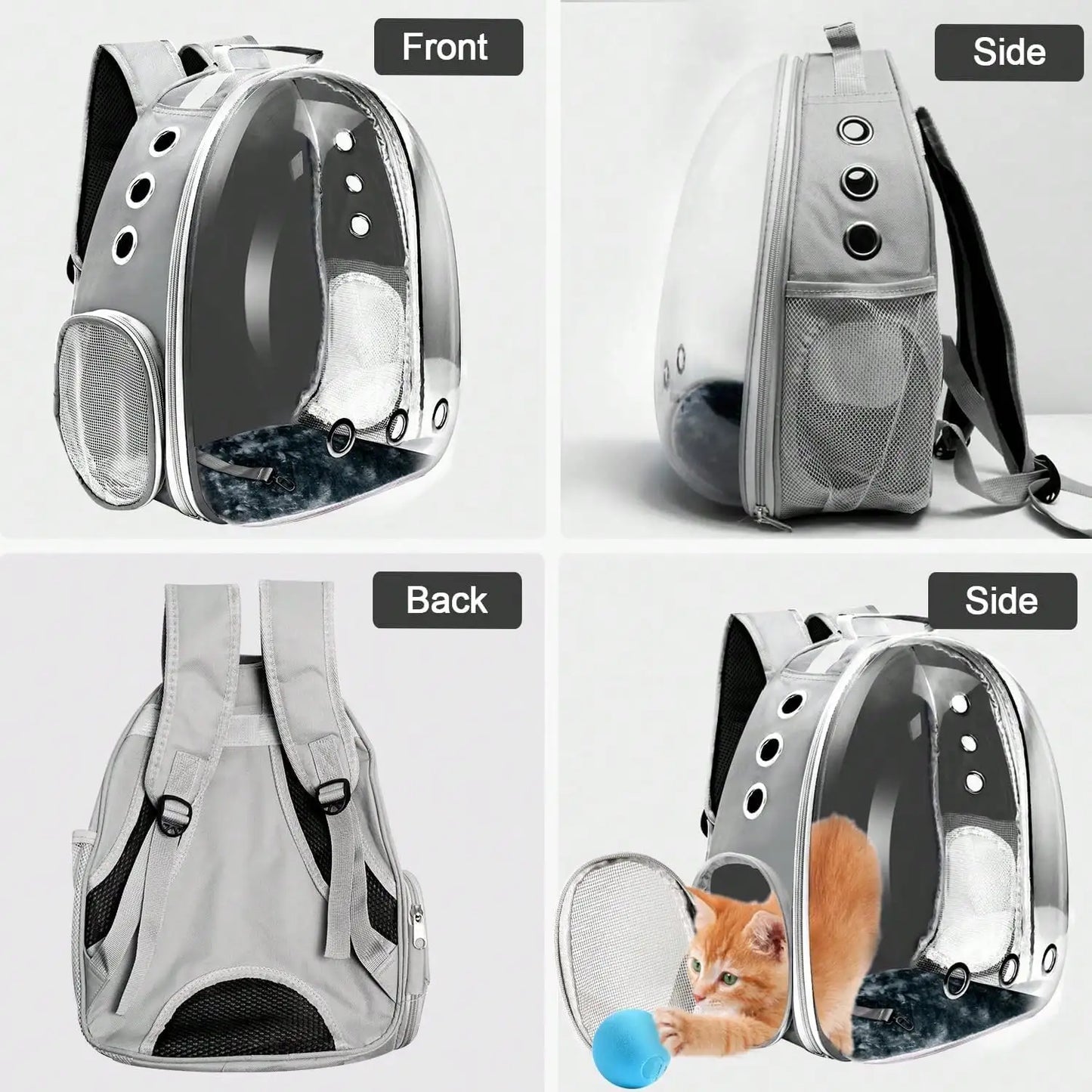 Breathable Pet Capsule Travel Carrier