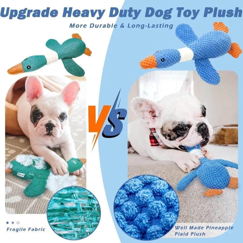 Furveltor™ Interactive Squeaky Duck Toy