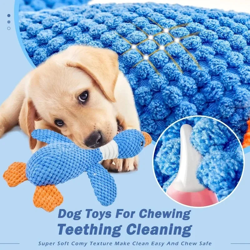 Furveltor™ Interactive Squeaky Duck Toy