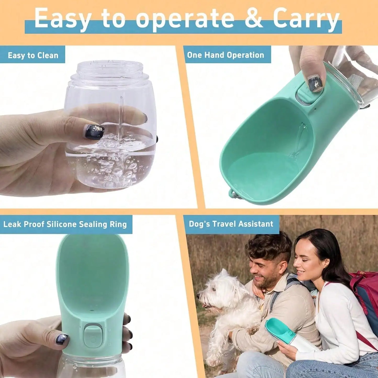 Portable Pet Water Bottle