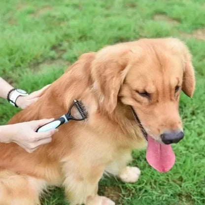 Self-Cleaning Pet Deshedding Brush