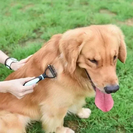 Self-Cleaning Pet Deshedding Brush