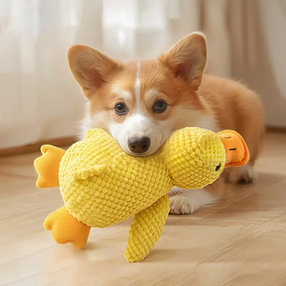 Furveltor™ Interactive Squeaky Duck Toy