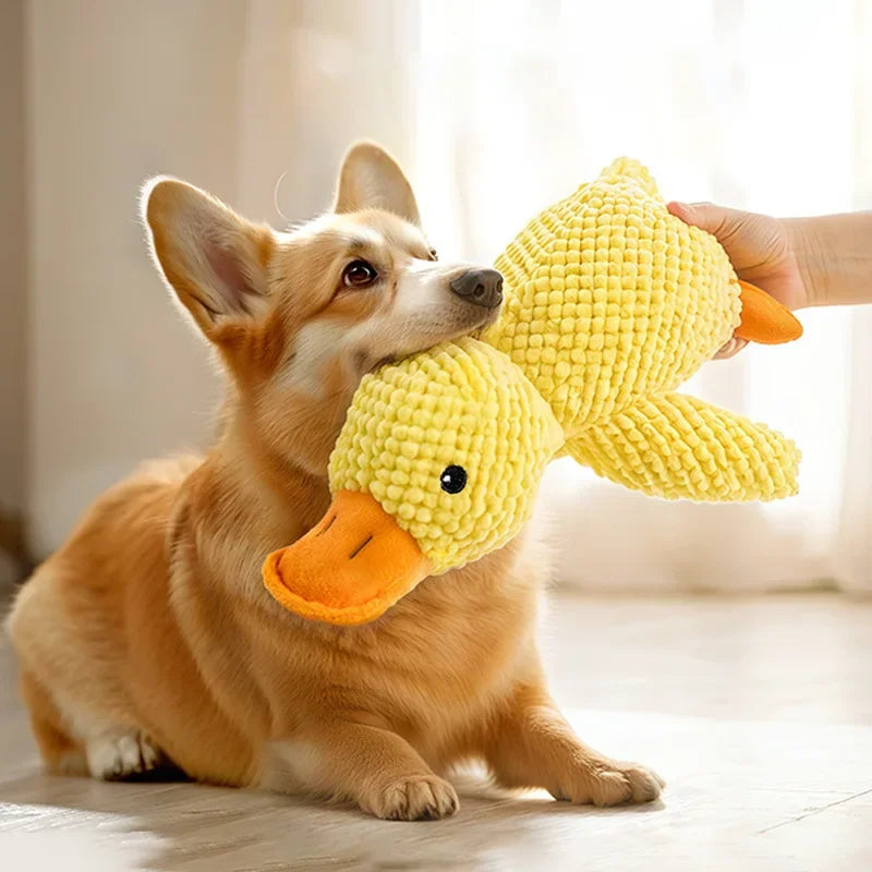 Furveltor™ Interactive Squeaky Duck Toy