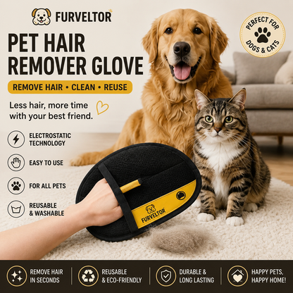 Pet Hair Remover Electrostatic Glove Pets Grooming Gloves Cat Hair Cleaner Pet Gloves Household Hair Remover Home Hair Scraper